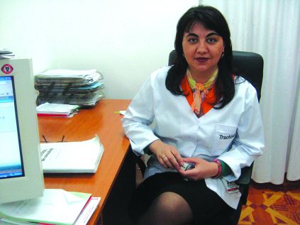 Simona Macesanu, medic primar pneumolog