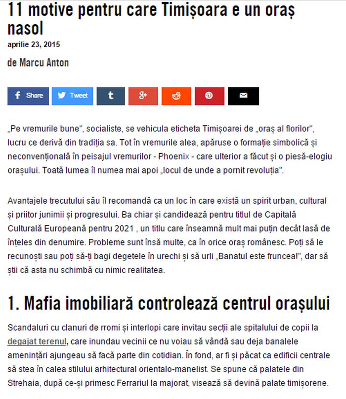 vice timisoara nasol