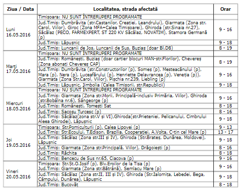 enel 16 mai