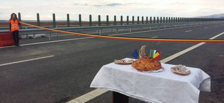 inaugurare autostrada margina traian vuia 4