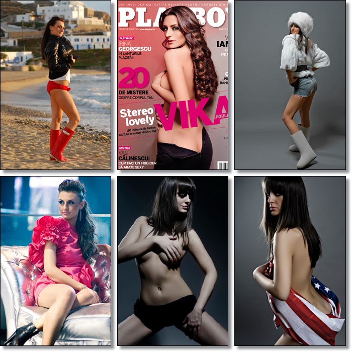 O fosta DJ-ita din Timisoara, Vika Jigulina, pe coperta Playboy! 