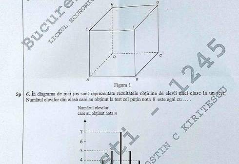 Subiectele La Matematica La Examenul De Evaluare Nationala 2012 Au