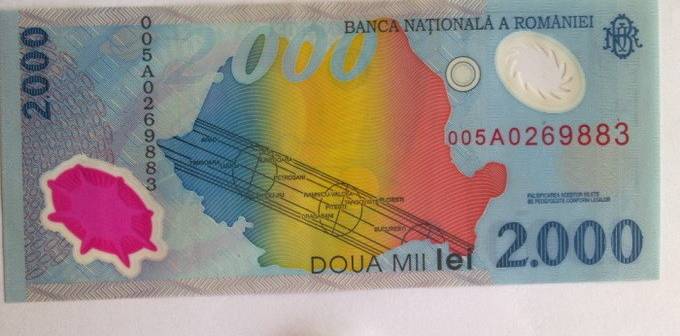 Ai O Bancnota De 2000 De Lei Cu Eclipsa Din 1999 Acum Te Poti