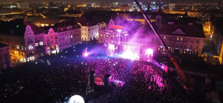 Strazi blocate, circulatie limitata, terase noi in centru, locuri de parcare rezervate pentru inchiderea anului Timisoara Capitala Culturala Europeana 2023. Imagine Strazi blocate, circulatie limitata, terase noi in centru, locuri de parcare rezervate pentru inchiderea anului Timisoara Capitala Culturala Europeana 2023. Imagine