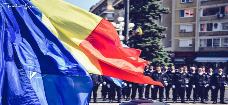 Ziua Imnului celebrata in centrul Timisoarei cu parada militara Ziua Imnului celebrata in centrul Timisoarei cu parada militara