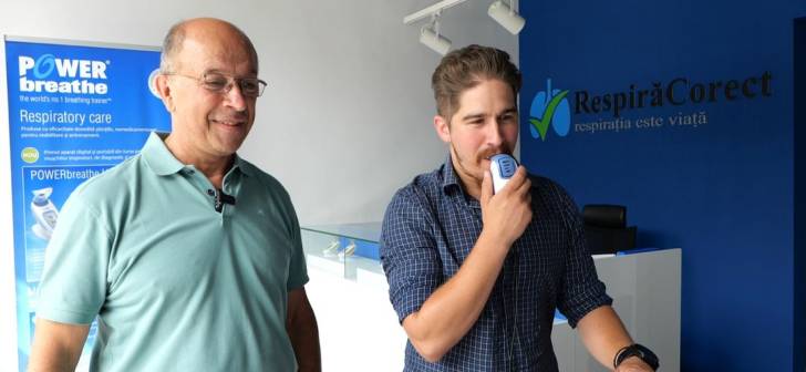 POWERbreathe- învață să respiri corect și sănătos. Recuperare respiratorie pentru sportivi, artiști, pacienți și toți cei ce vor să-și antreneze musculatura respiratorie!