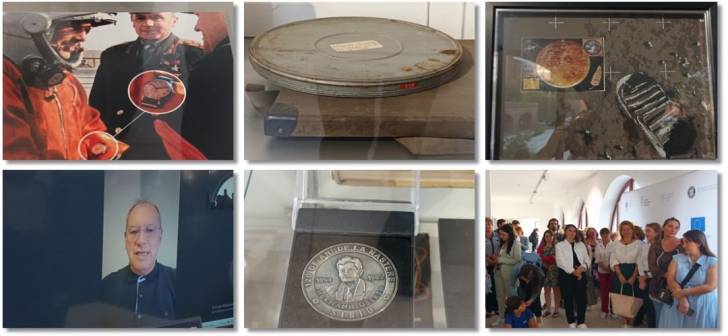 "Ceasul lui Gagarin, patch-ul lui Dumitru Prunariu și primul ziar cu știrea despre primul om în spațiul cosmic: Expoziție inedită la Muzeul Național al Banatului, inițiată de către Marca în Educație. Foto" "Ceasul lui Gagarin, patch-ul lui Dumitru Prunariu și primul ziar cu știrea despre primul om în spațiul cosmic: Expoziție inedită la Muzeul Național al Banatului, inițiată de către Marca în Educație. Foto"