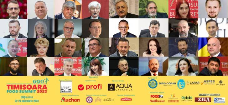 Topul evenimentelor TimisoaraFoodSummit 2023: afaceri, inovatie si dezbateri importante.