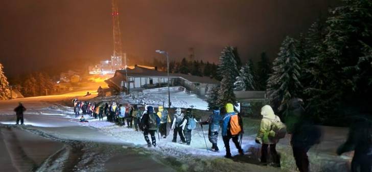 Turisti blocati de vreme rea, salvati de salvamontisti. Moment inregistrat.