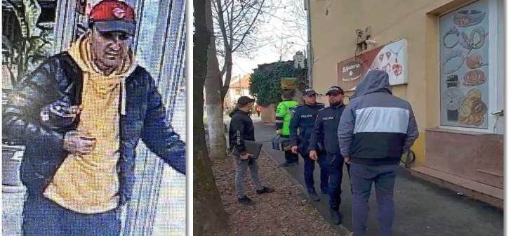 Barbatul care a jefuit o bijuterie la Timisoara a fost prins de politie.