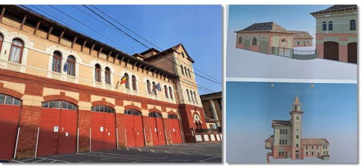 O istorie redescoperită: Cazarma de Pompieri din Iosefin va fi renovată cu fonduri europene.