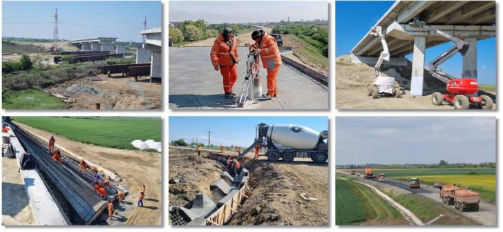 Progres semnificativ la Centura de Sud Timisoara, muncitorii sarbatoresc Pastele