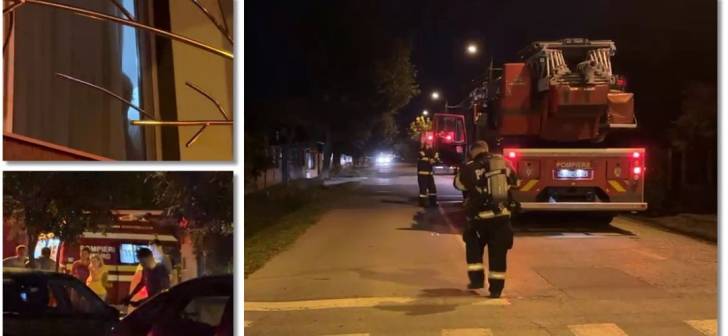 Incident la azilul de bătrâni din Timișoara, pompierii la intervenție Incident la azilul de bătrâni din Timișoara, pompierii la intervenție