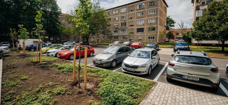 Primăria Timișoara va crea o parcare de 500 mp între blocurile din apropierea Gării de Nord.