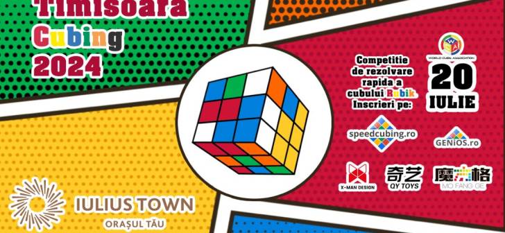 Eveniment cu cuburi Rubik, filme, ateliere si distracție pentru copii Eveniment cu cuburi Rubik, filme, ateliere si distracție pentru copii