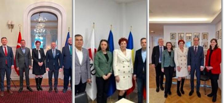 "Opt intalniri si vizite oficiale ale delegatiilor CCIA Timis"