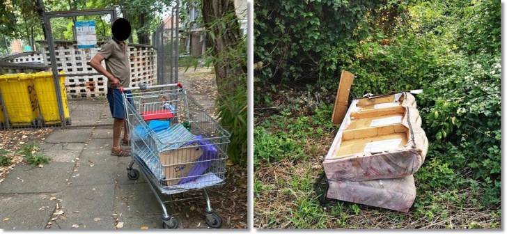 O persoană a aruncat o canapea dintr-un apartament în Timișoara. Amenzi de 30.000 lei pentru 'debarasator', 15.000 pentru stăpân. O persoană a aruncat o canapea dintr-un apartament în Timișoara. Amenzi de 30.000 lei pentru 'debarasator', 15.000 pentru stăpân.