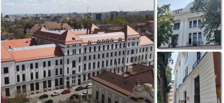 Palatul istoric de la Posta Mare din Timisoara, renovat complet. Palatul istoric de la Posta Mare din Timisoara, renovat complet.