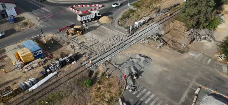 Lucrările la bariera de la trecerea la nivel cu calea ferată între Timișoara și Giroc au început. Urmăriți progresul pe video! Lucrările la bariera de la trecerea la nivel cu calea ferată între Timișoara și Giroc au început. Urmăriți progresul pe video!