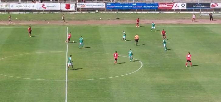 Derby-ul Banatului s-a incheiat la egalitate, cu Dumbravita redusa numerica.