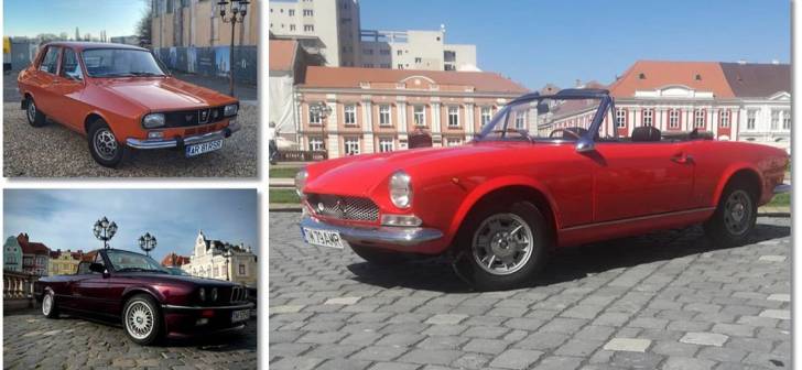 Masini de alta data stralucitoare la parada masinilor vechi din Timisoara