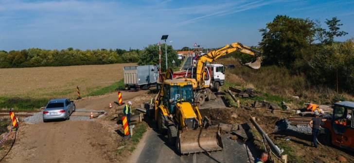 Lucrari intense la modernizarea a 5 treceri la nivel cu calea ferata. Progrese in Timisoara. Imagine. Lucrari intense la modernizarea a 5 treceri la nivel cu calea ferata. Progrese in Timisoara. Imagine.