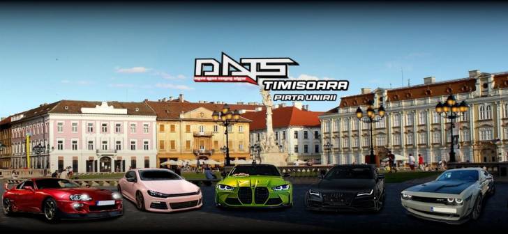 Evenimentul cu masini personalizate la Timisoara. Expozitie auto in centru