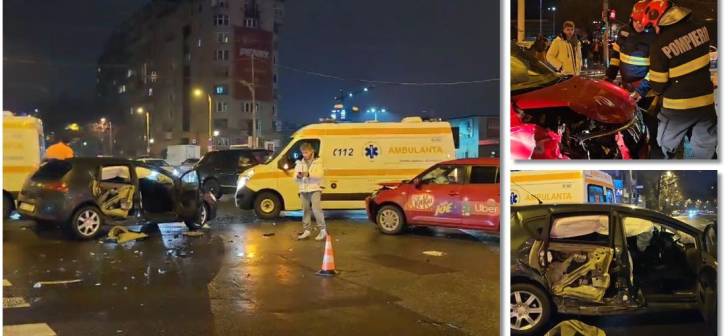 Accident grav la o intersecție din Timișoara, trei fete rănite în urma impactului. Accident grav la o intersecție din Timișoara, trei fete rănite în urma impactului.