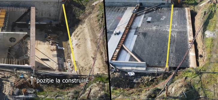 Pericol iminent: Chesonul de la Pasajul Solventul din Timișoara pe calea ferată