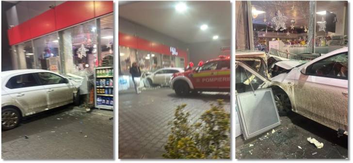 Un marocan a intrat cu mașina într-o benzinărie din Timișoara în prima zi a anului Un marocan a intrat cu mașina într-o benzinărie din Timișoara în prima zi a anului