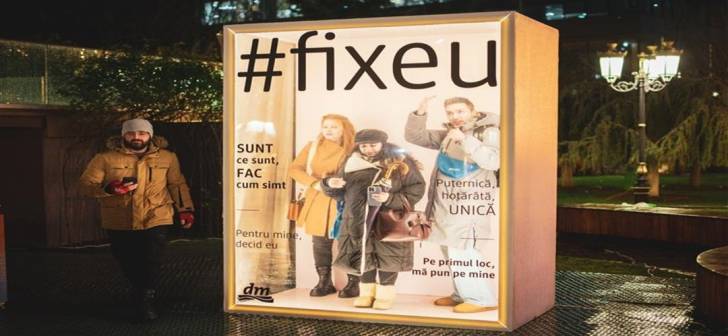 dm România dezvăluie campania #fixeu, celebrând unicitatea fiecărui membru al comunității sale!