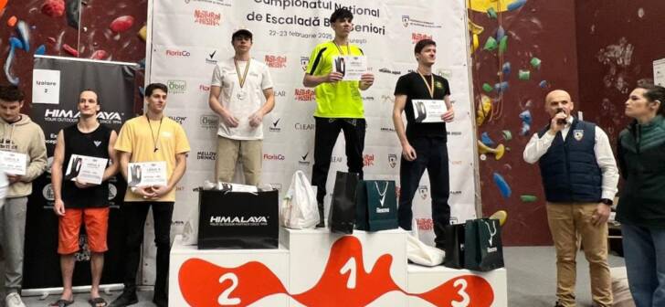 Tânărul Alexandru Zaharia, campion național la escaladă la doar 17 ani Tânărul Alexandru Zaharia, campion național la escaladă la doar 17 ani