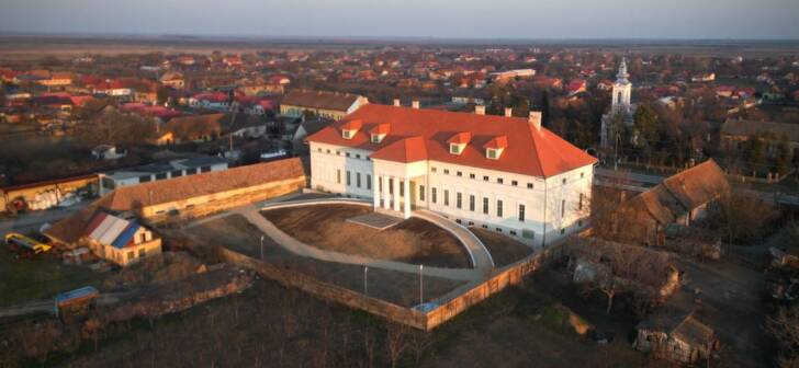 Receptie finala pentru renovarea Conacului Mocioni de la Foeni. Vezi imagini noi!