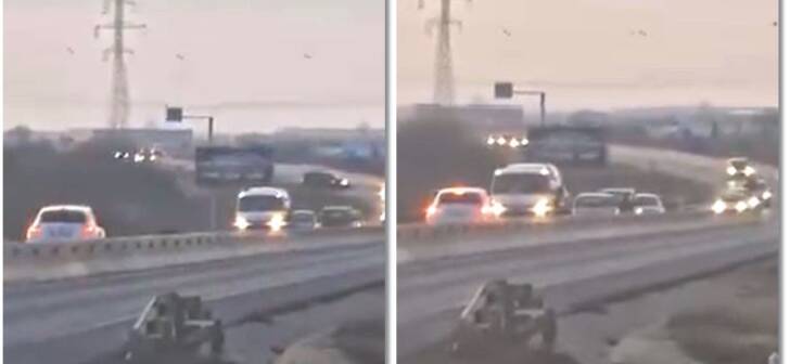 Șofer în viteză pe contrasens provoacă panică pe Autostrada Vestului, la Timișoara. Șofer în viteză pe contrasens provoacă panică pe Autostrada Vestului, la Timișoara.