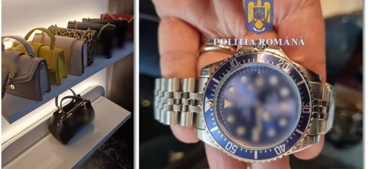 Produse de lux contrafăcute descoperite la Timișoara - Patronul arestat de polițiști Produse de lux contrafăcute descoperite la Timișoara - Patronul arestat de polițiști