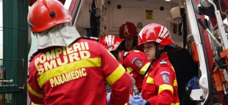 Accident în centrul Timișoarei: Un șofer a fost rănit grav