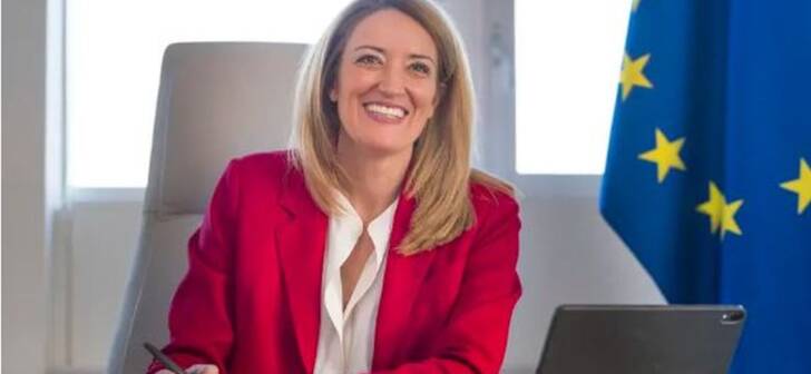 Roberta Metsola, președinta Parlamentului European, va fi prezentă la Timișoara pentru un premiu.