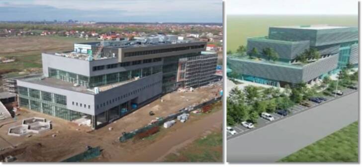 Finalizarea noului campus al Universității de Medicină din Timișoara este iminentă. Finalizarea noului campus al Universității de Medicină din Timișoara este iminentă.