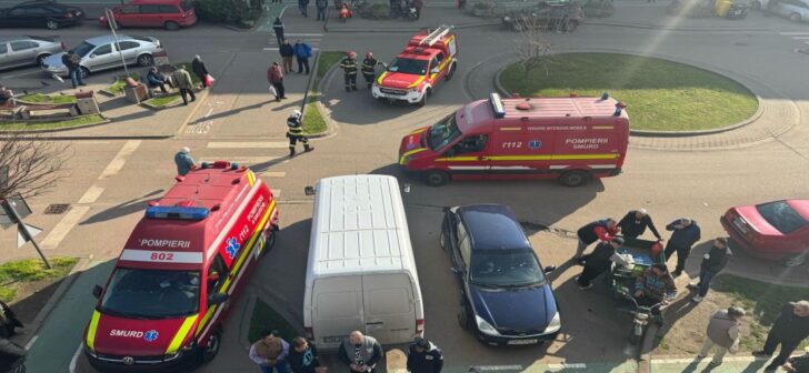 Incident tragic la Timișoara: Un tânăr a sărit de pe acoperișul Pieței Iosefin.