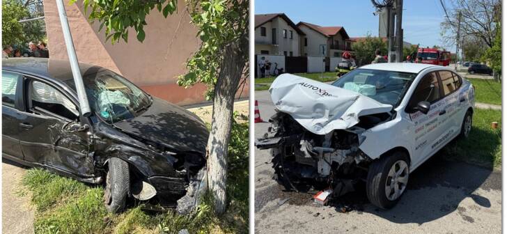 Accident grav lângă Timișoara: două mașini implicate, fetițe rănite. Detalii și imagini! Accident grav lângă Timișoara: două mașini implicate, fetițe rănite. Detalii și imagini!
