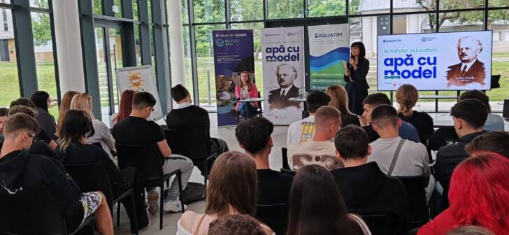 Aquatim desfășoară activitatea educațională „Apa cu Model” la a șasea ediție pentru comunitate!