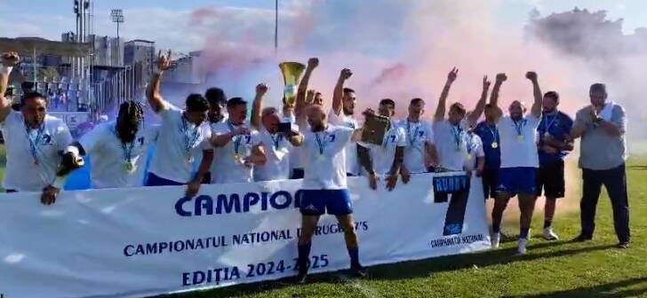 SCM Timișoara câștigă al doilea trofeu al anului: campioni naționali la rugby în 7! VIDEO