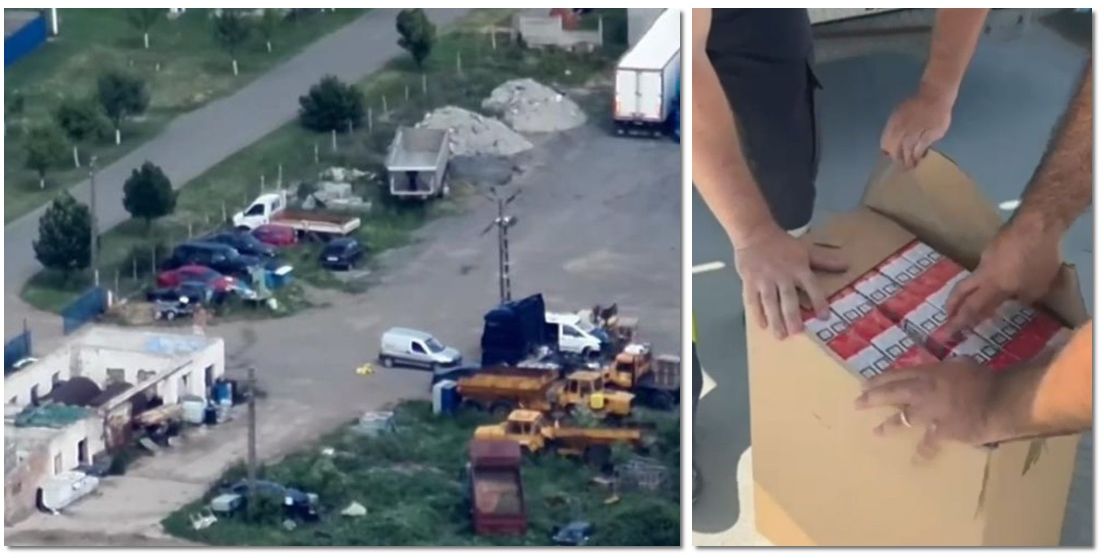  DIICOT și Guardia di Finanze Distrug Rețea de Contrabandiști cu Fabrica Ilegală din Italia și Milioane de Țigări în Timiș - VIDEO
