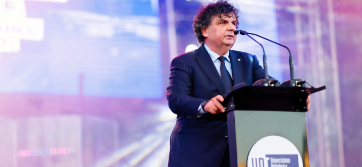 Florin Drăgan, rector UPT: Deciziile statului român afectează creșterea și scăderea burselor.