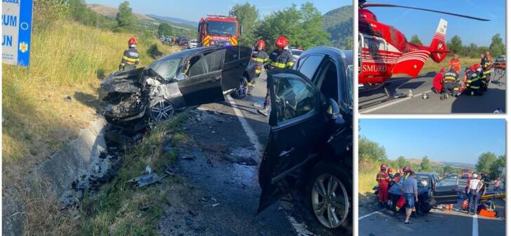 Trei răniți în urma unui incident violent; elicopterul SMURD a intervenit.