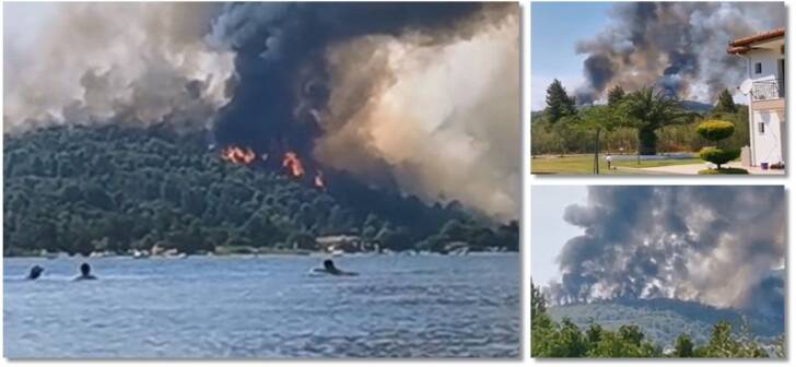 Incendiu devastator într-o stațiune grecească frecventată de turiști din Timișoara: mii evacuați. Incendiu devastator într-o stațiune grecească frecventată de turiști din Timișoara: mii evacuați.