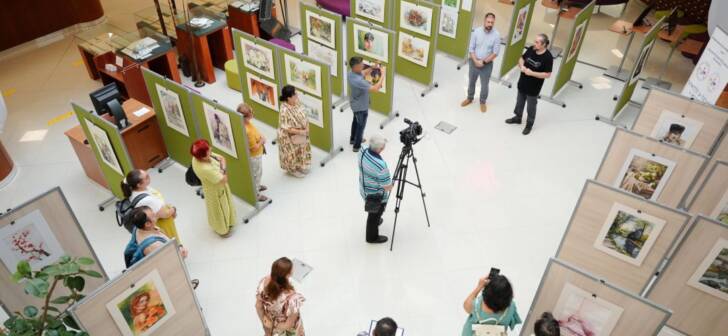 Expoziție captivantă cu mari maeștri ai acuarelei la Biblioteca Universității Politehnica Timișoara Expoziție captivantă cu mari maeștri ai acuarelei la Biblioteca Universității Politehnica Timișoara