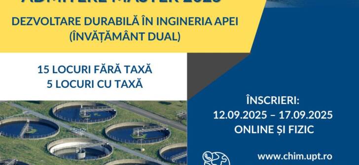 Universitatea Politehnica Timișoara lansează un masterat inovator în sistem dual Universitatea Politehnica Timișoara lansează un masterat inovator în sistem dual
