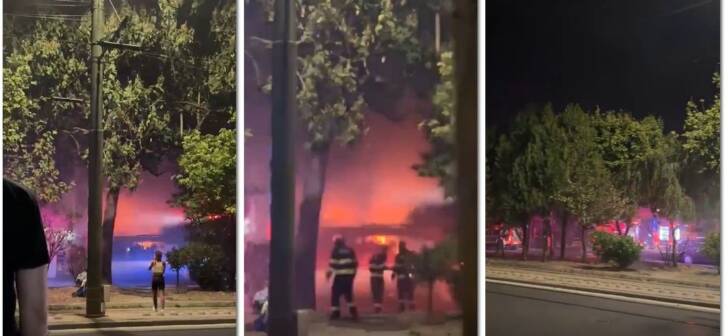 Incendiu la o pizzerie din Timișoara: pompierii au intervenit rapid