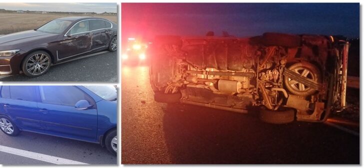 Accident pe Centura Sud Timișoara: Microbuz răsturnat – află mai multe detalii.